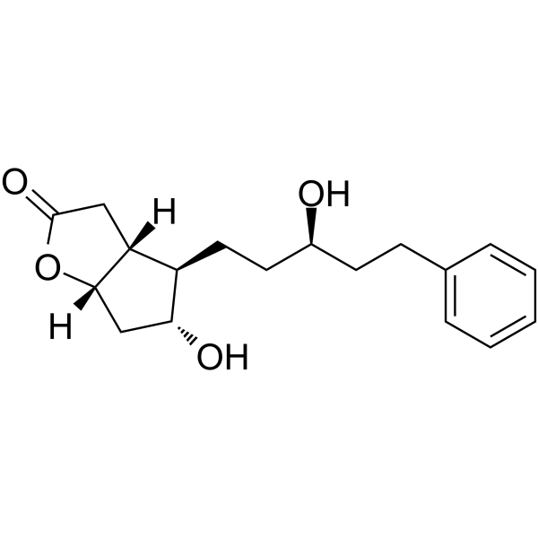 Latanoprost lactone diol Chemical Structure