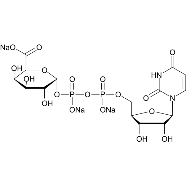 Uridine diphosphate galuronic acid trisodium