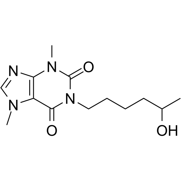 (±)-Lisofylline Chemical Structure