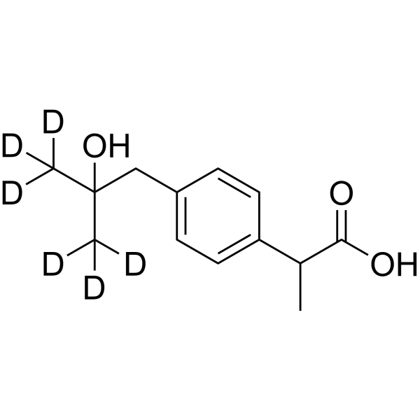 2-Hydroxy <em>Ibuprofen</em>-d6