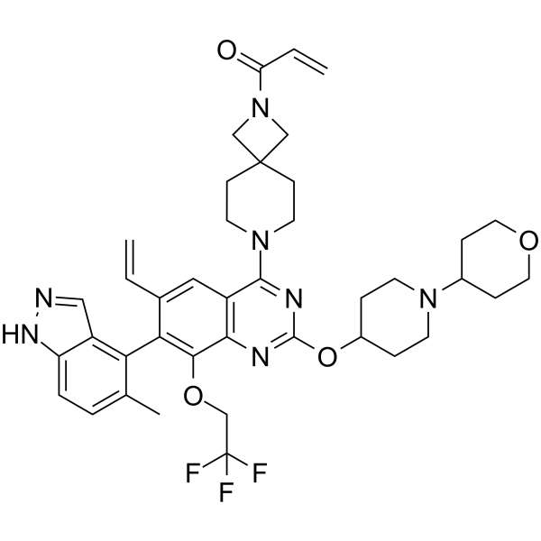 KRAS G12C inhibitor 13 Chemical Structure