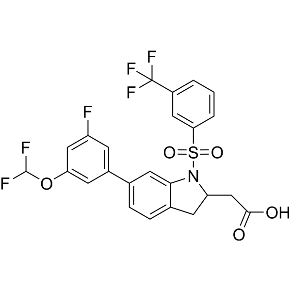 RORγt agonist 1 Chemical Structure
