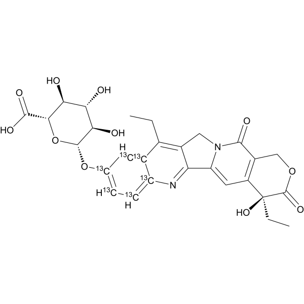 SN-38 glucuronide-<em>13</em><em>C</em>6