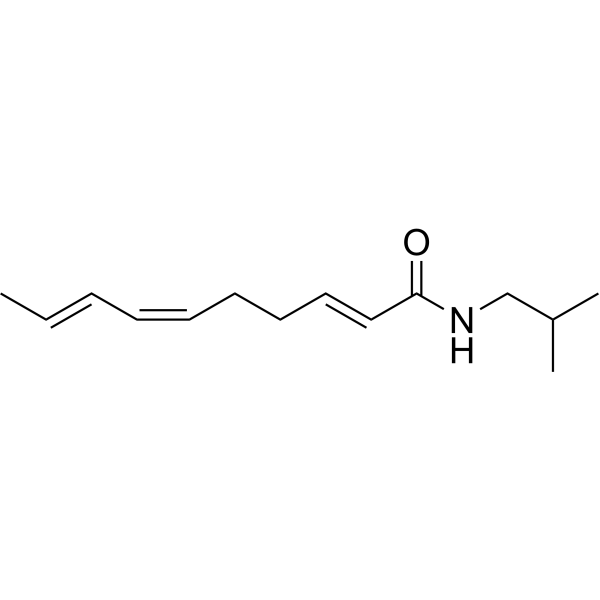 Spilanthol Chemical Structure