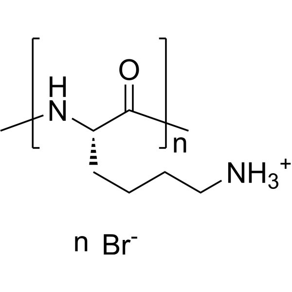 Poly-L-lysine hydrobromide (MW 30000-70000) Chemical Structure