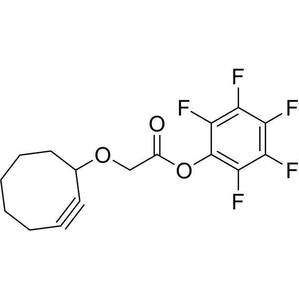 Cyclooctyne-O-PFP ester Chemical Structure
