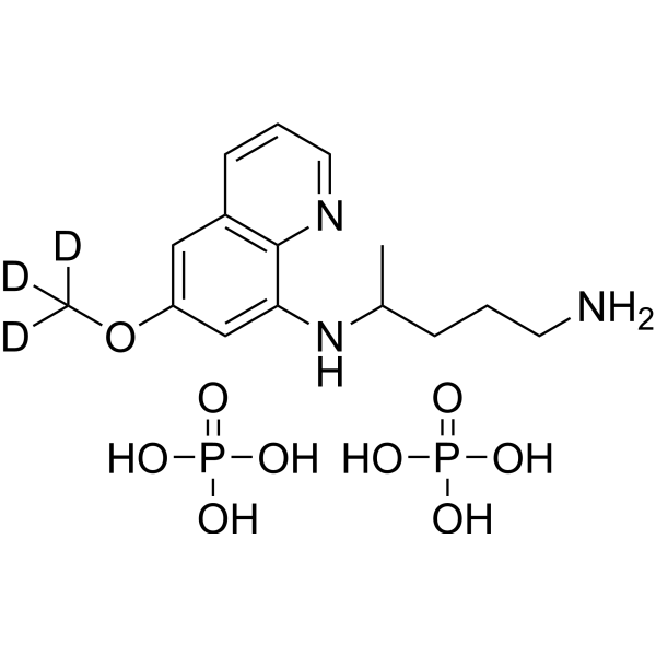 Primaquine-d<sub>3</sub> diphosphate Chemical Structure