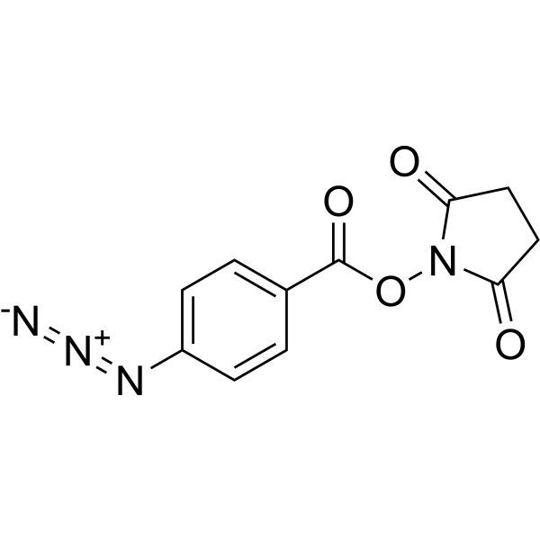 N3-Ph-NHS ester Chemical Structure