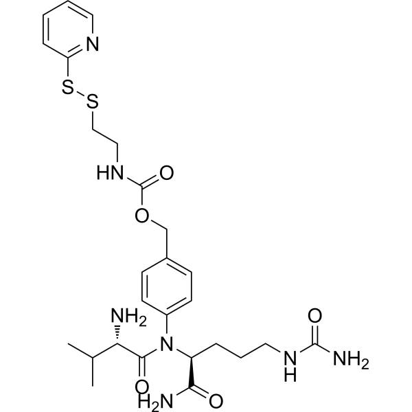 PDP-C1-Ph-Val-Cit Chemical Structure