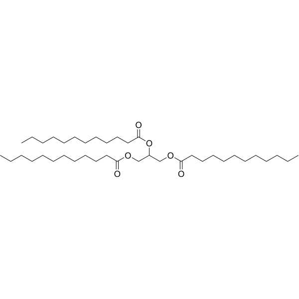 Trilaurin Chemical Structure