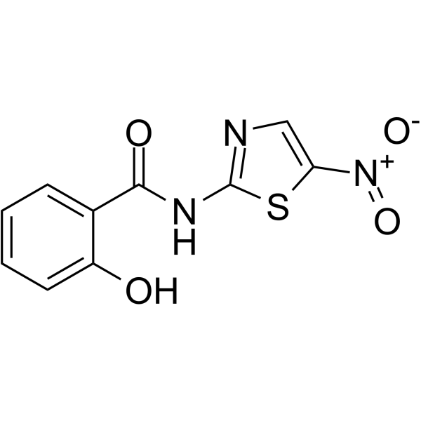 Tizoxanide Chemical Structure