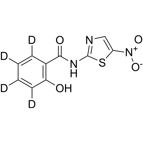 <em>Tizoxanide</em>-d4