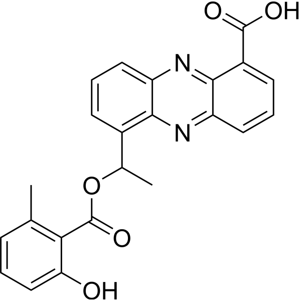 (Rac)-Saphenamycin Chemical Structure