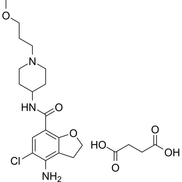 Prucalopride succinate Chemical Structure