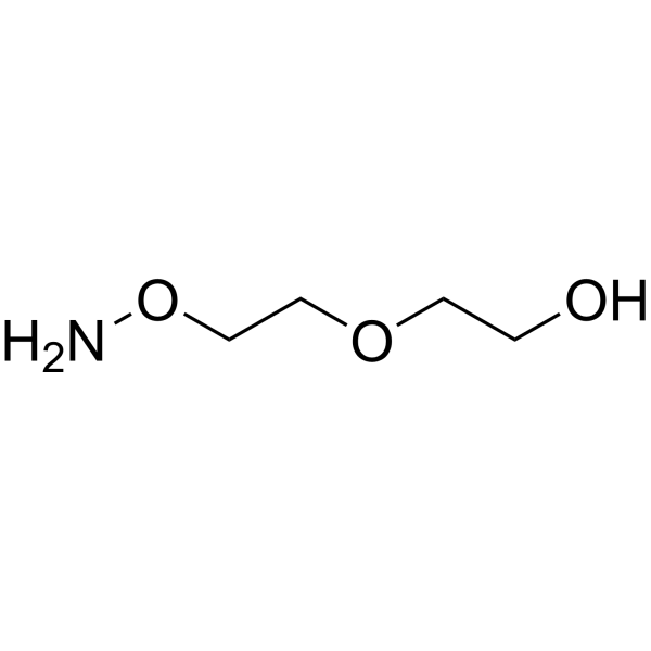 Aminooxy-PEG2-alcohol Chemical Structure