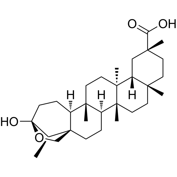 Salaspermic acid Chemical Structure