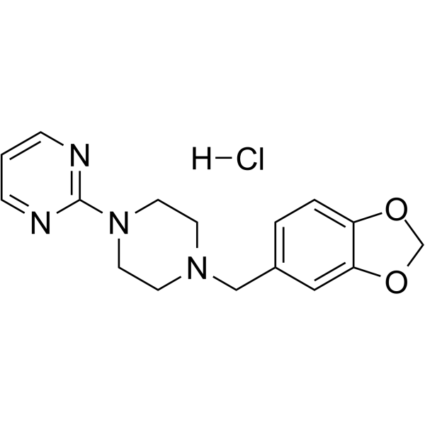 Piribedil hydrochloride Chemical Structure
