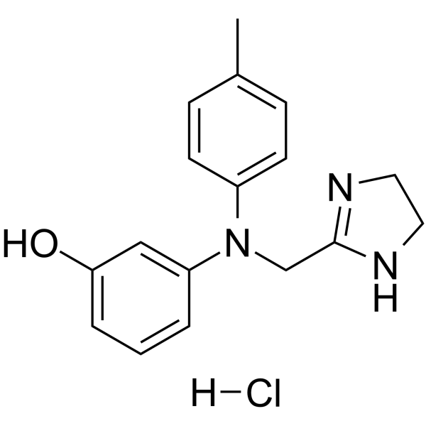 Phentolamine hydrochloride Chemical Structure