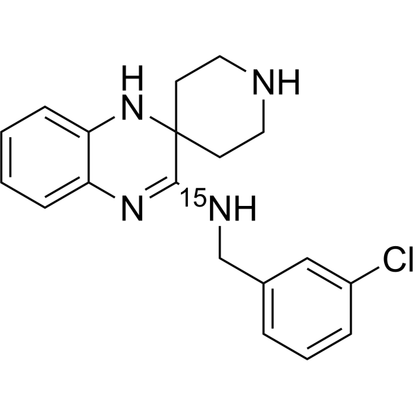 Liproxstatin-1-<sup>15</sup>N Chemical Structure