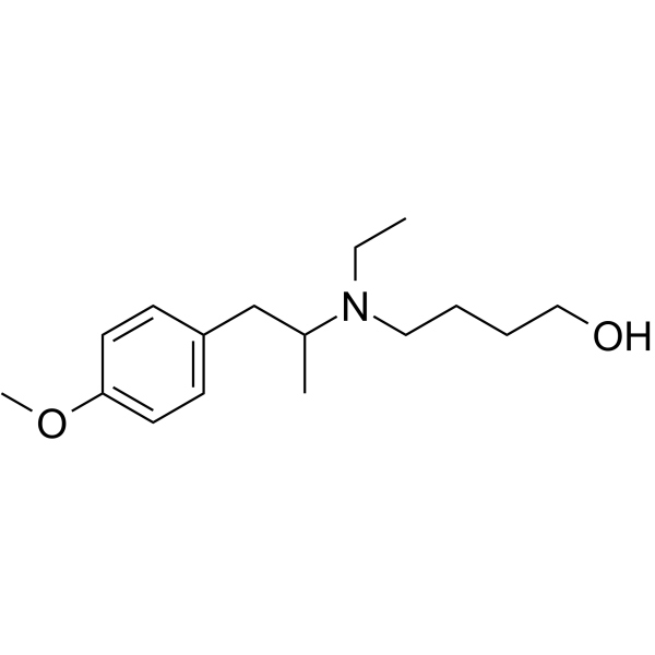 Mebeverine alcohol Chemical Structure