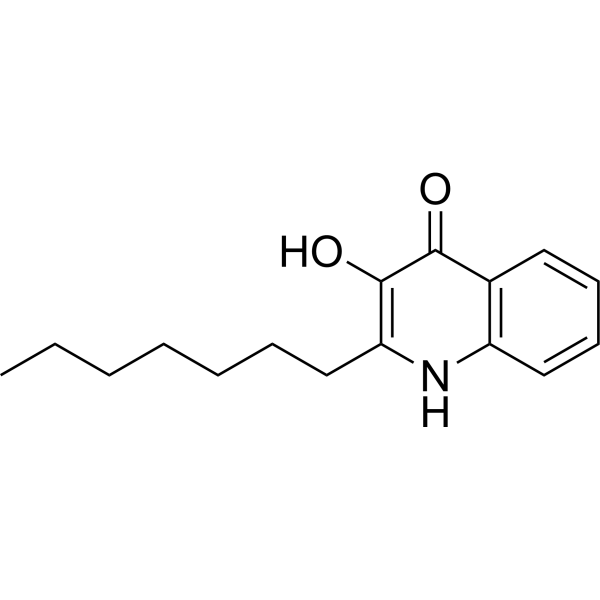 Pseudomonas quinolone signal Chemical Structure
