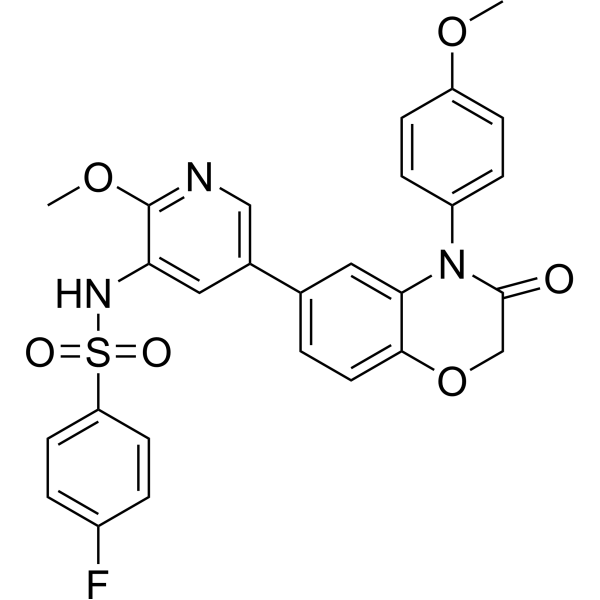 PI3K/mTOR Inhibitor-4 Chemical Structure