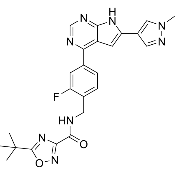 BTK inhibitor 8 Chemical Structure
