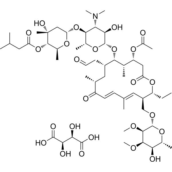 Tylvalosin tartrate Chemical Structure