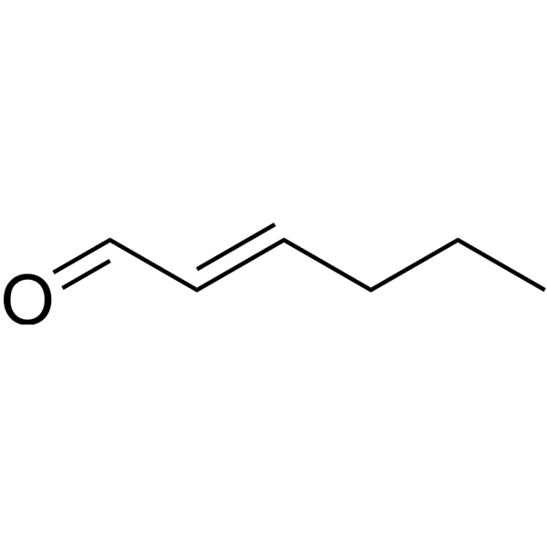 Trans-​2-​Hexenal Chemical Structure