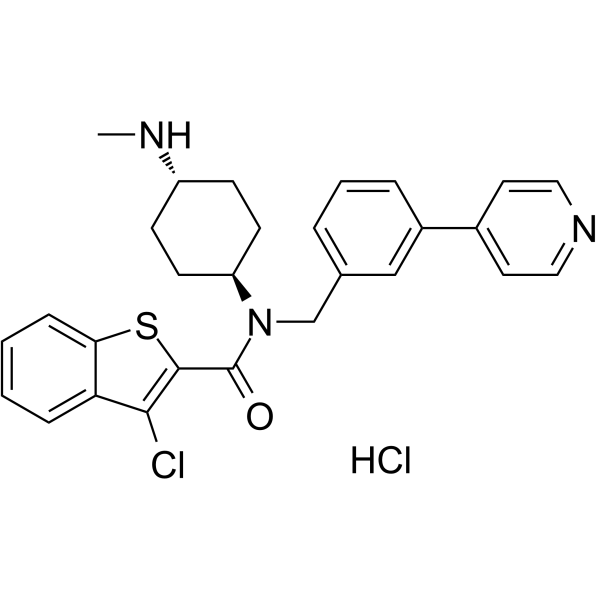 SAG hydrochloride Chemical Structure