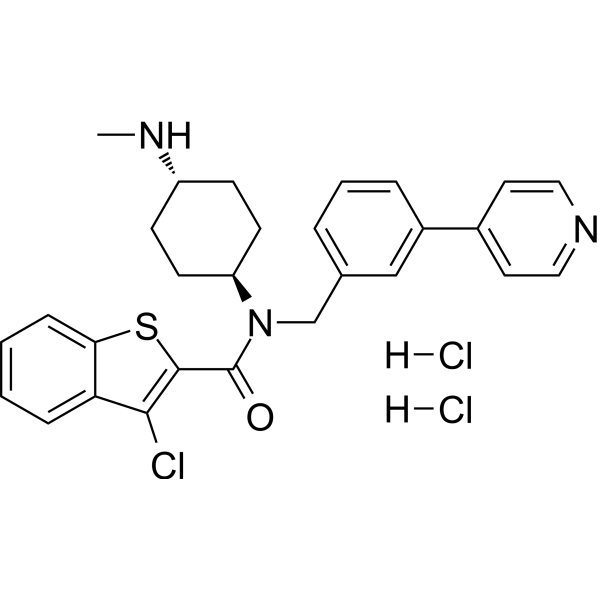 SAG dihydrochloride Chemical Structure
