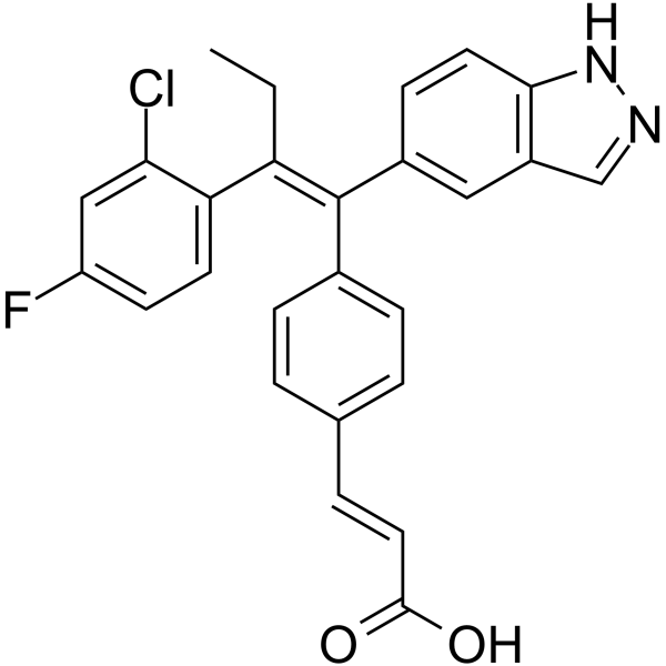 Brilanestrant Chemical Structure