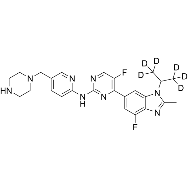 <em>Abemaciclib</em> metabolite M2-d6