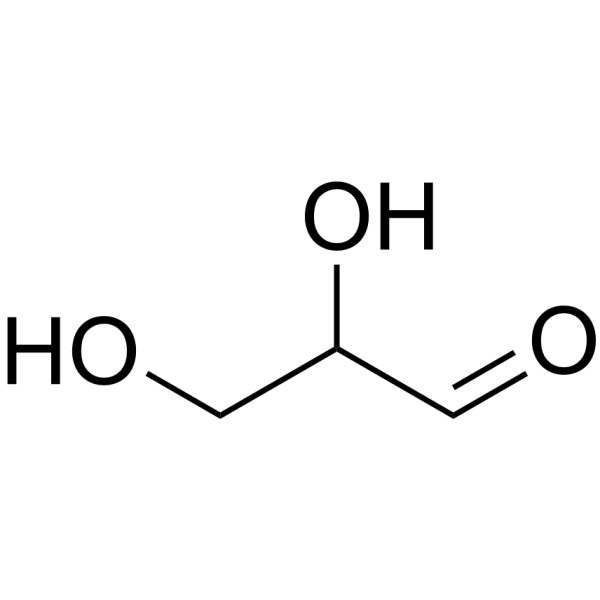 DL-Glyceraldehyde Chemical Structure