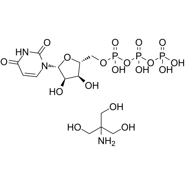 Uridine 5'-triphosphate tris salt Chemical Structure
