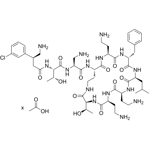 SPR206 acetate Chemical Structure