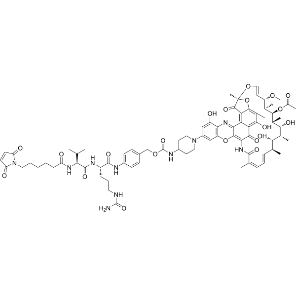 MC-VC-PABC-DNA31 Chemical Structure
