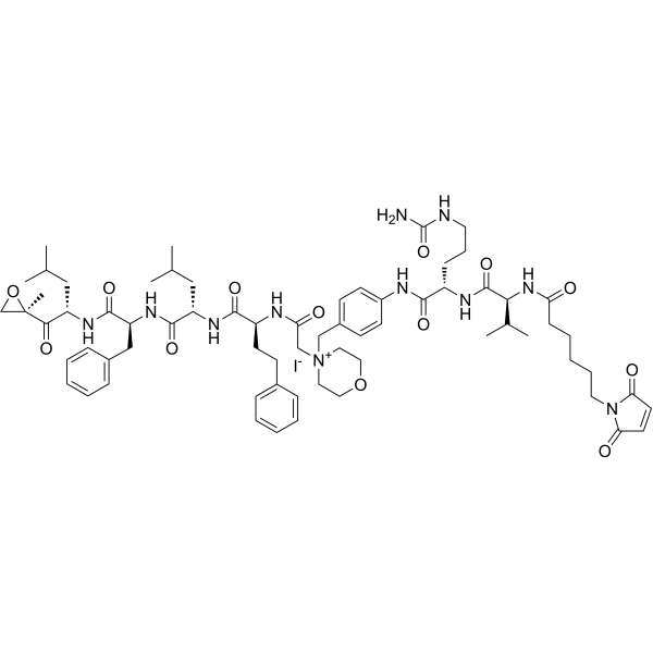 <em>MC-Val-Cit-PAB</em>-carfilzomib iodide