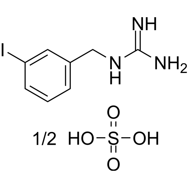 Iobenguane sulfate Chemical Structure
