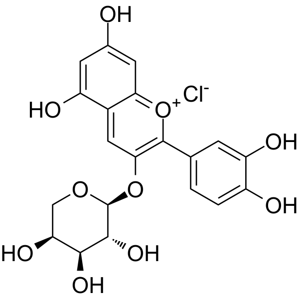 Cyanidin-3-<em>O</em>-arabinoside