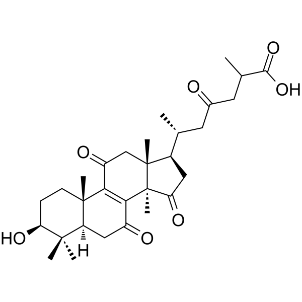 Ganoderic acid AM1 Chemical Structure