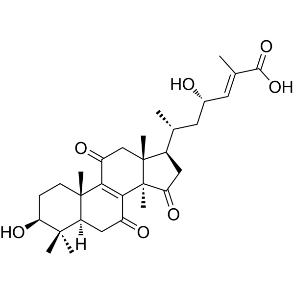 Ganoderic acid ζ Chemical Structure