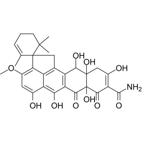 Viridicatumtoxin Chemical Structure