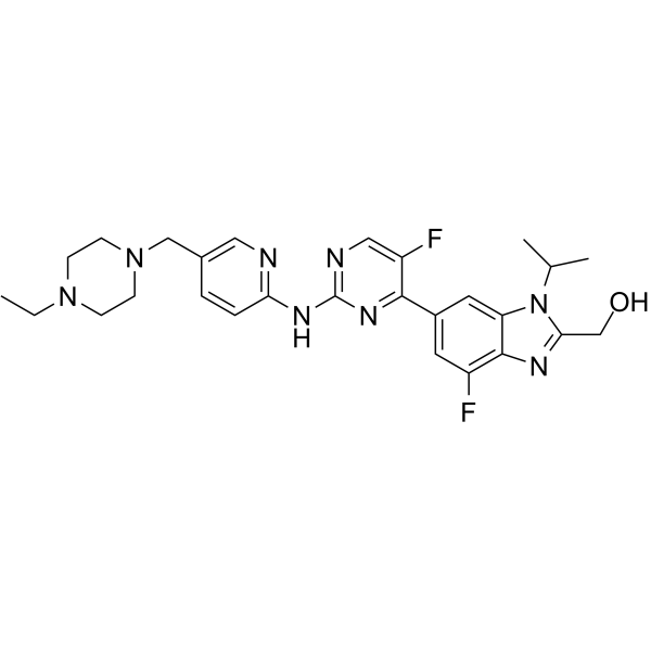 Abemaciclib metabolite <em>M</em>20