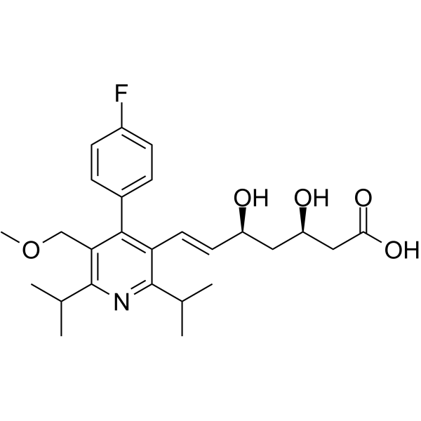Cerivastatin Chemical Structure