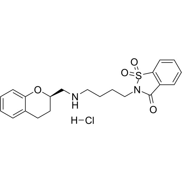 Repinotan hydrochloride Chemical Structure