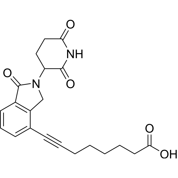 <em>Lenalidomide</em>-acetylene-C5-COOH