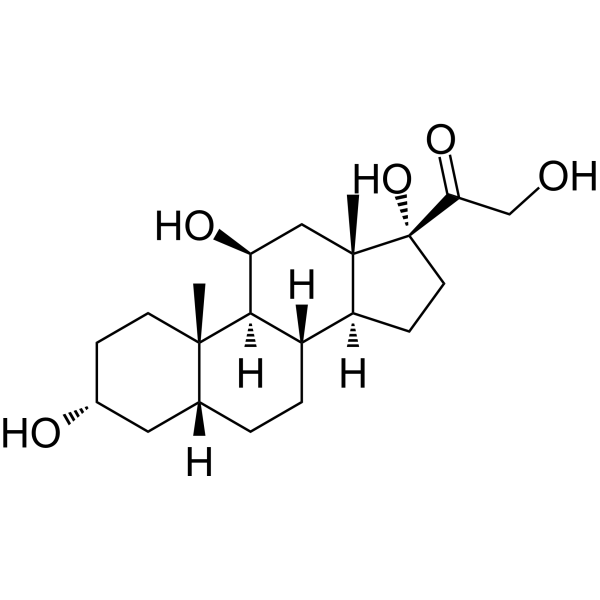 Tetrahydrocortisol Chemical Structure