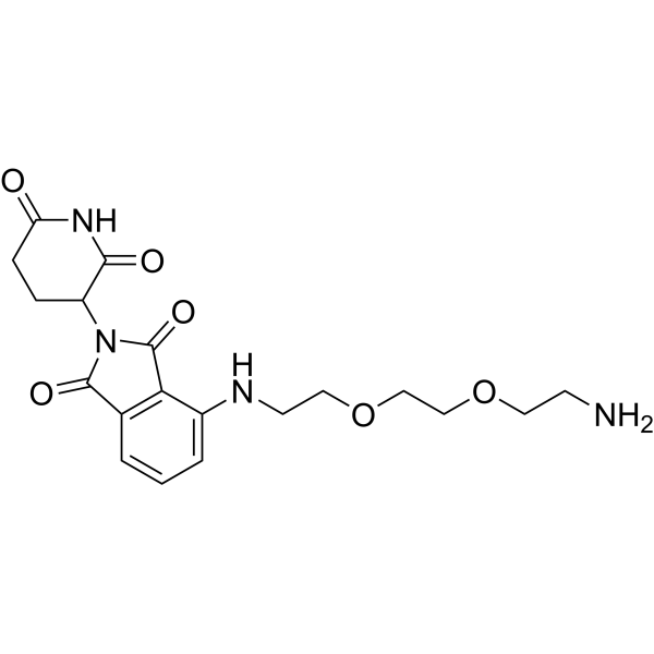 Thalidomide-PEG2-<em>C</em>2-NH2