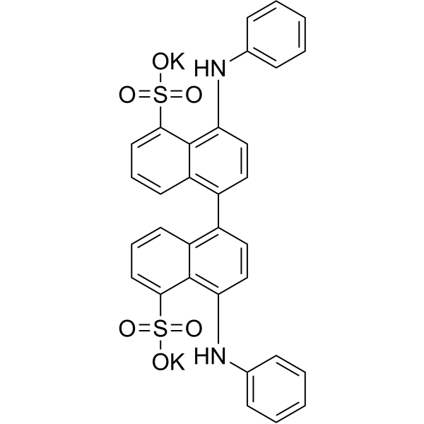Bis-ANS dipotassium Chemical Structure
